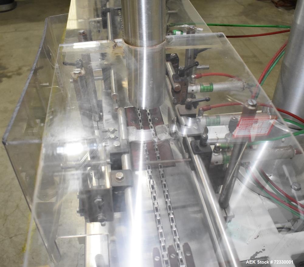 Used All Fill Model DHAA-400 Dual Head Automatic Inline Auger Filler